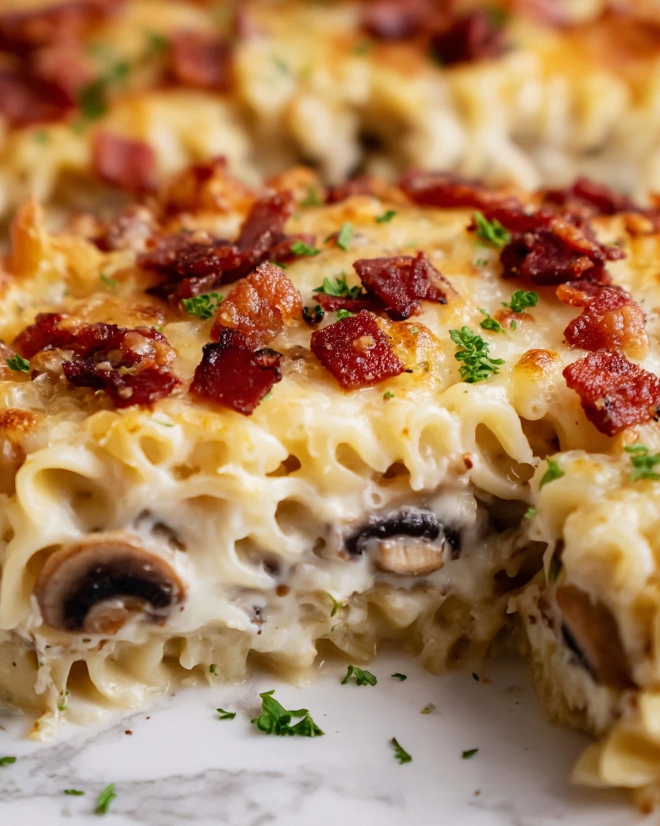 Chicken Alfredo Bake Recipe - Recipe Image