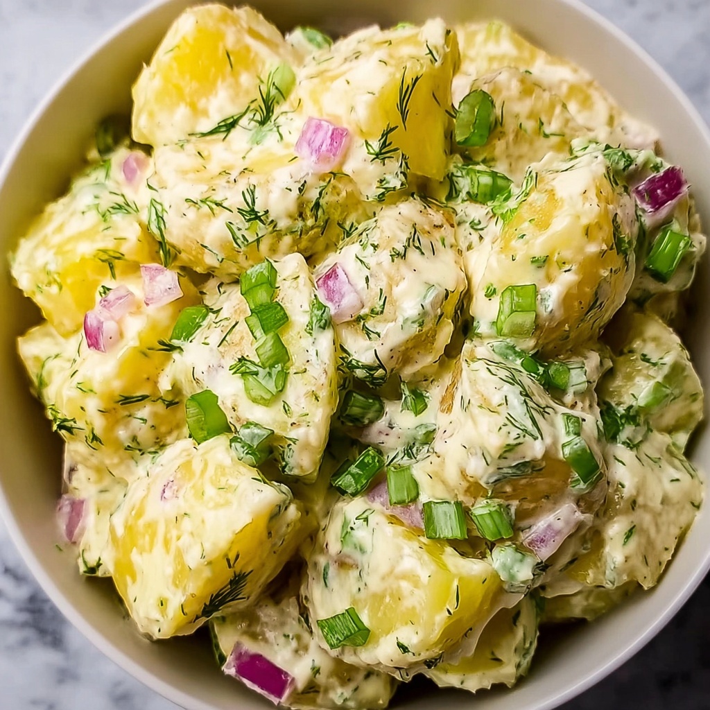 Dill Pickle Potato Salad Recipe - Recipe Image