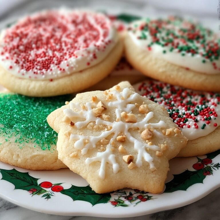 Slice & Bake Festive Christmas Cookies Recipe