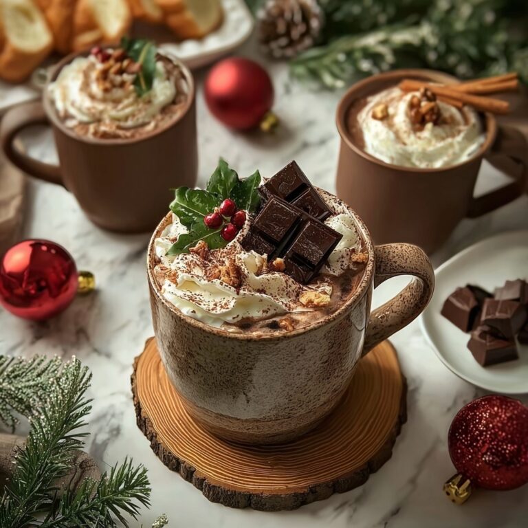 Christmas Chocolate Hot Cups Recipe