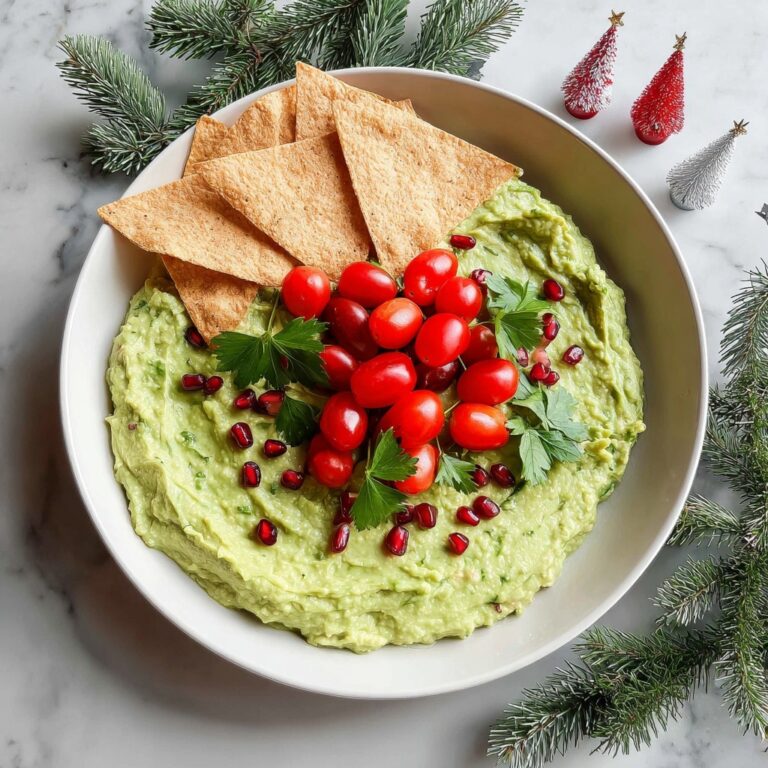 Christmas Guacamole Recipe