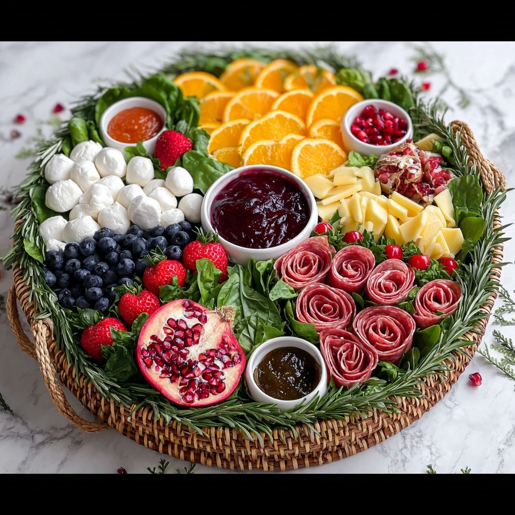 Christmas Charcuterie Wreath: Best Snack Board Recipe - Recipe Image