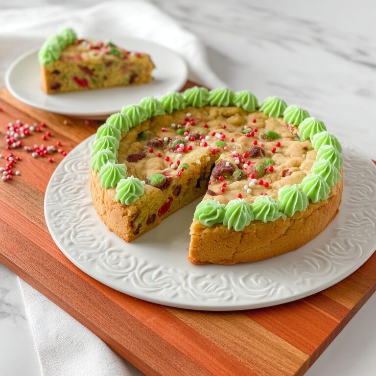 Christmas Cookie Cake Recipe