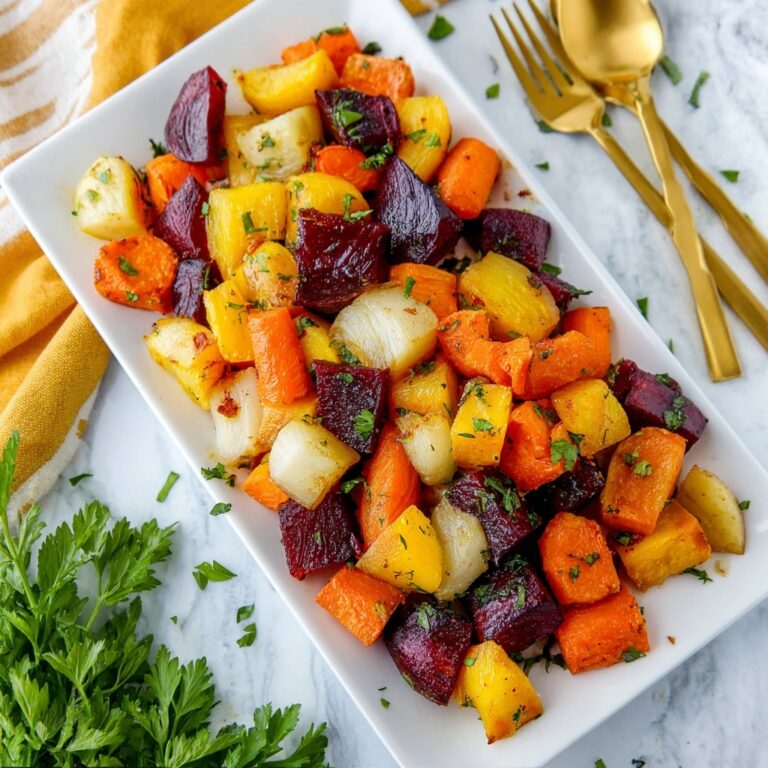 Christmas Roasted Root Vegetables Recipe