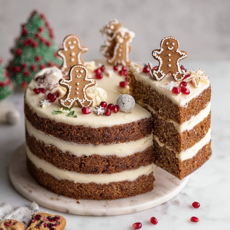 Christmas Vegan Gingerbread Cake Recipe