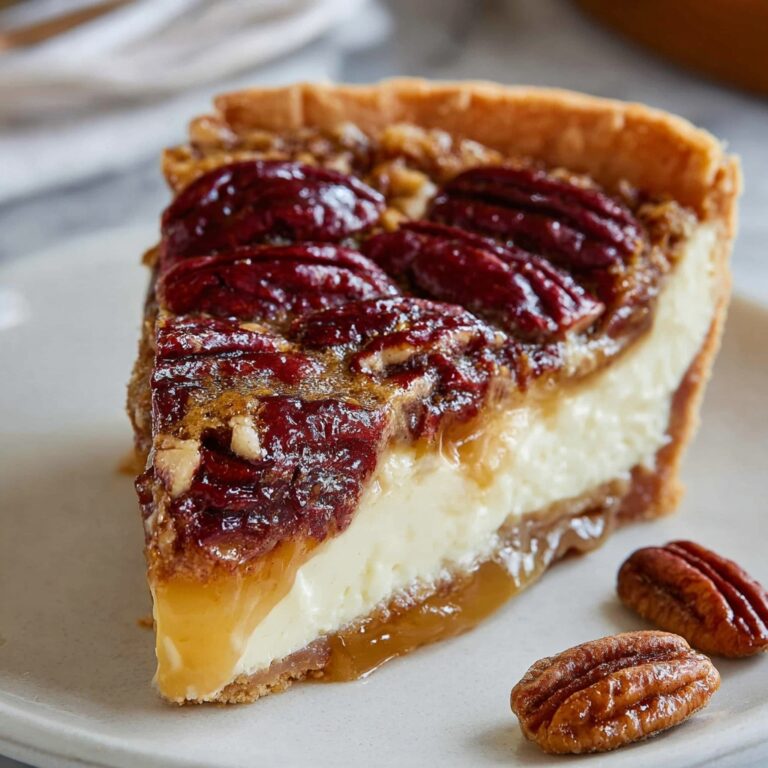 Pecan Cheesecake Pie Recipe