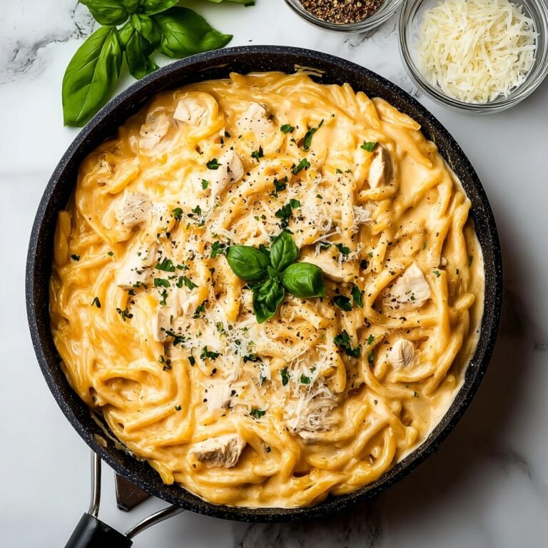 Creamy Cheesy Chicken Pasta Recipe