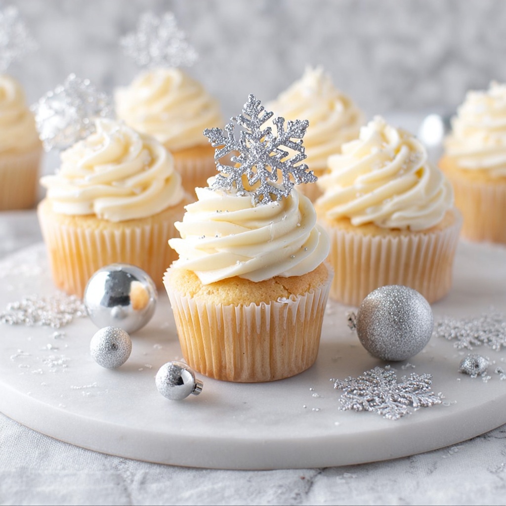 Christmas Cupcakes Recipe - Recipe Image