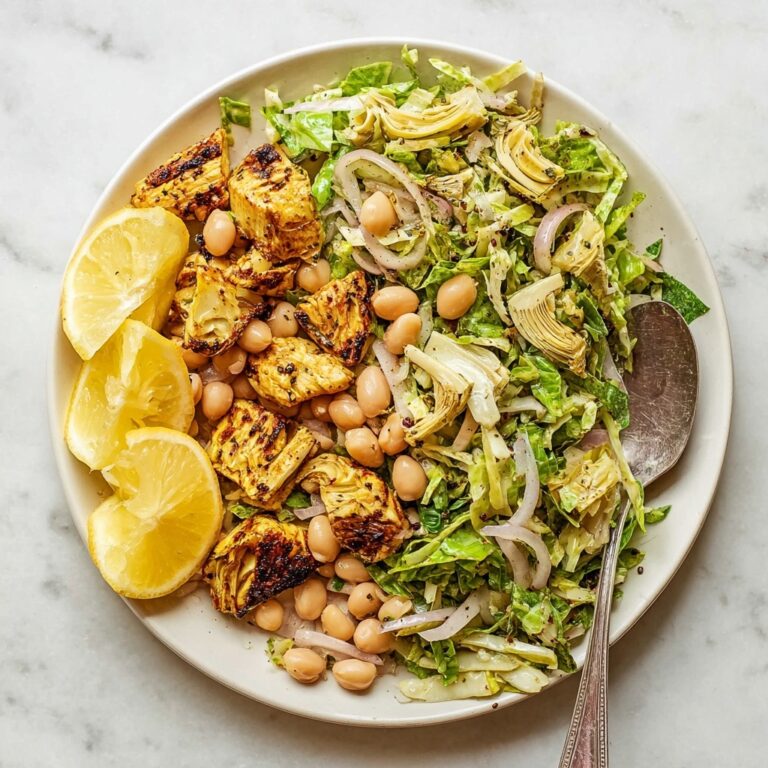 Artichoke and White Bean Salad with Roasted Brussels Sprouts Recipe