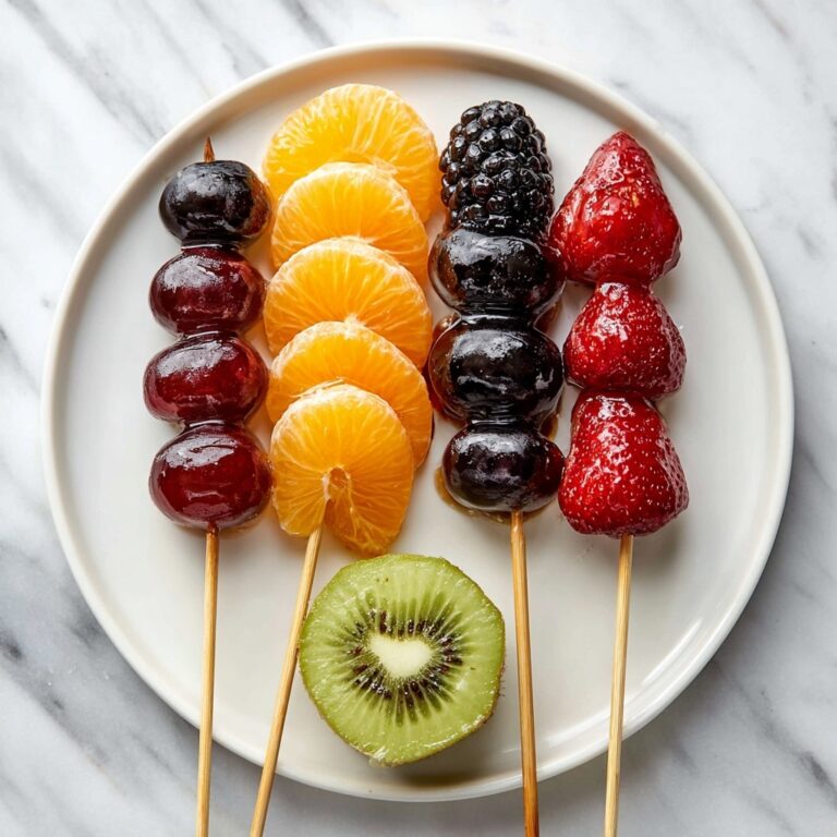 Tanghulu (Chinese Candied Fruit Skewers) Recipe