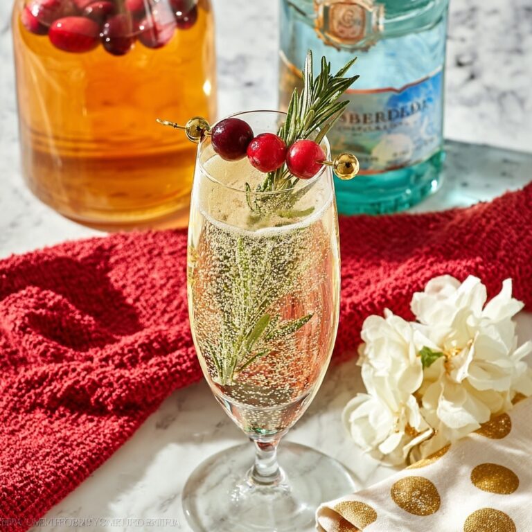White Christmas Mimosa Recipe