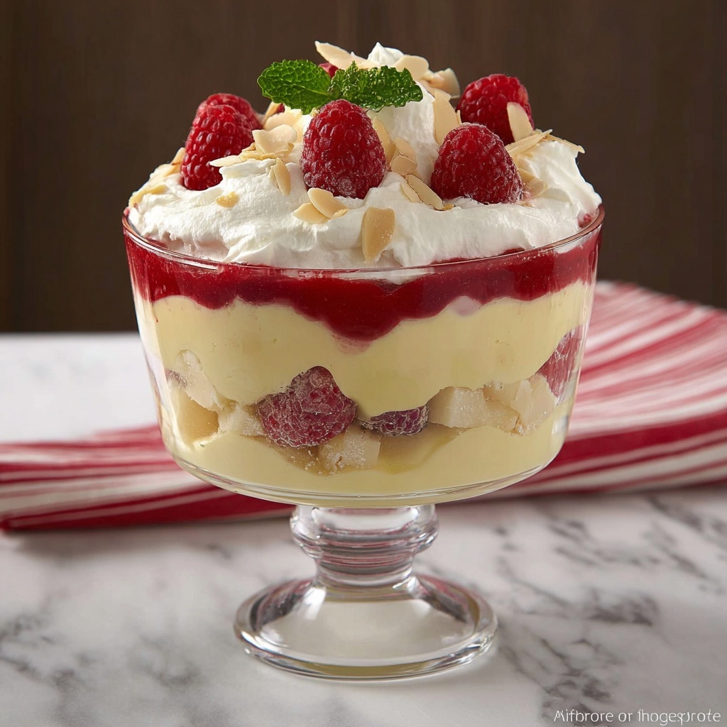 English Trifle Recipe - Recipe Image