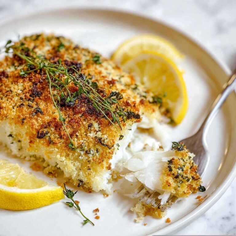 Crispy Baked Halibut Recipe