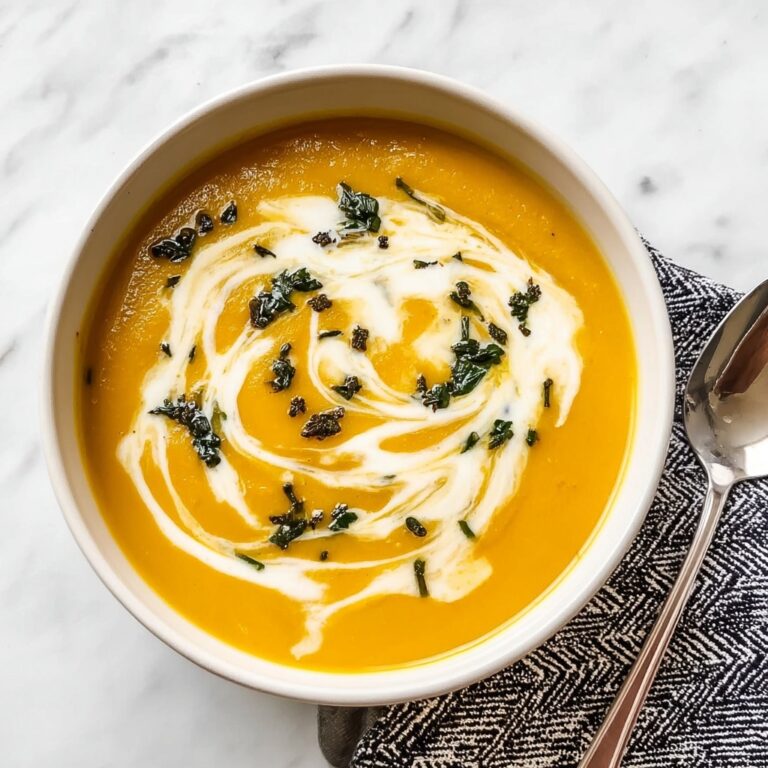 Roasted Acorn Squash and Apple Soup with Five Spice and Sage Recipe