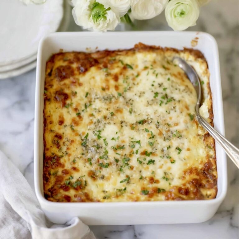 Make-Ahead Sausage and Grits Casserole Recipe