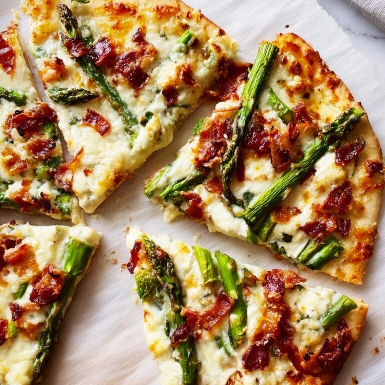 Asparagus, Bacon, & Feta Pizza Recipe