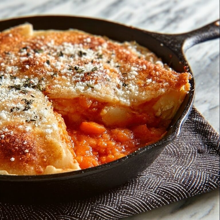 Chicken Parmesan Pot Pie Recipe