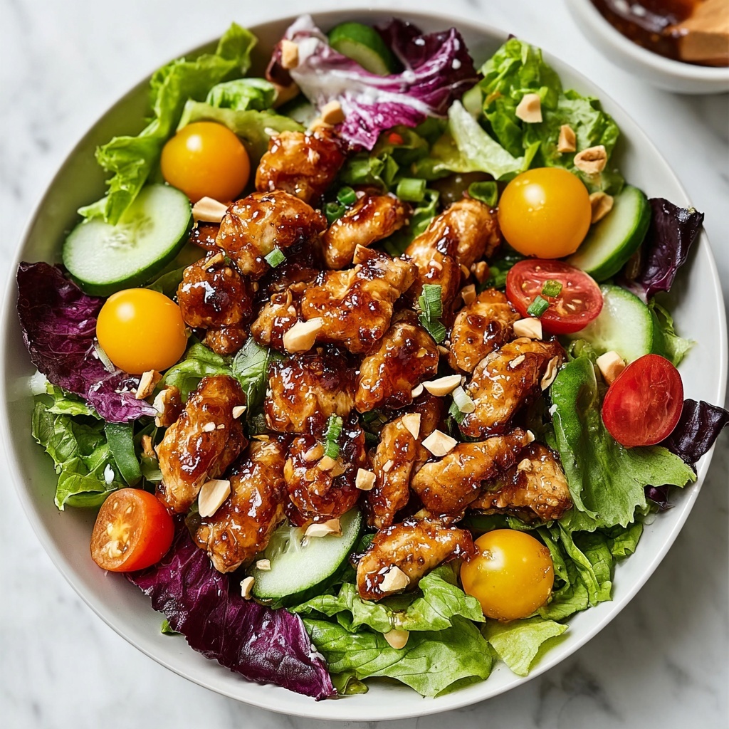 Honey Hot Chicken Salad Recipe - Recipe Image