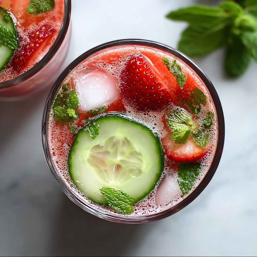 Strawberry Coconut Rum Cooler Recipe - Recipe Image