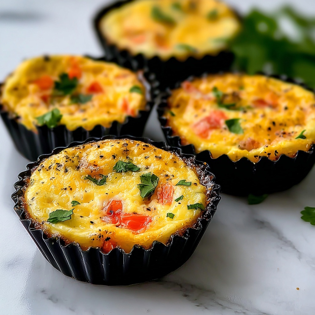 Mini Cheddar Bacon Quiches Recipe - Recipe Image