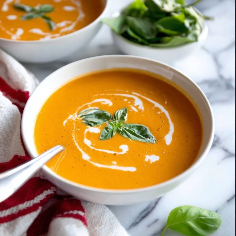 Homemade Tomato Soup Recipe