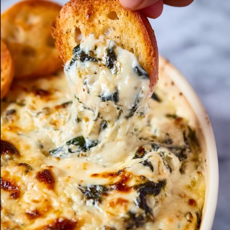 Extra Cheesy Spinach Artichoke Dip (Hot or Cold!) Recipe