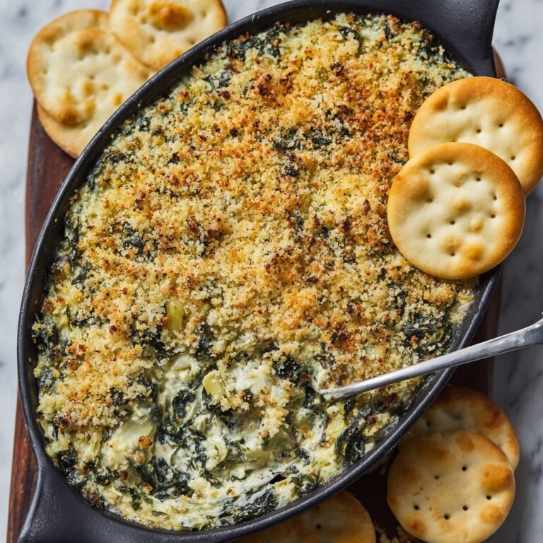 Baked Spinach Artichoke Dip Recipe