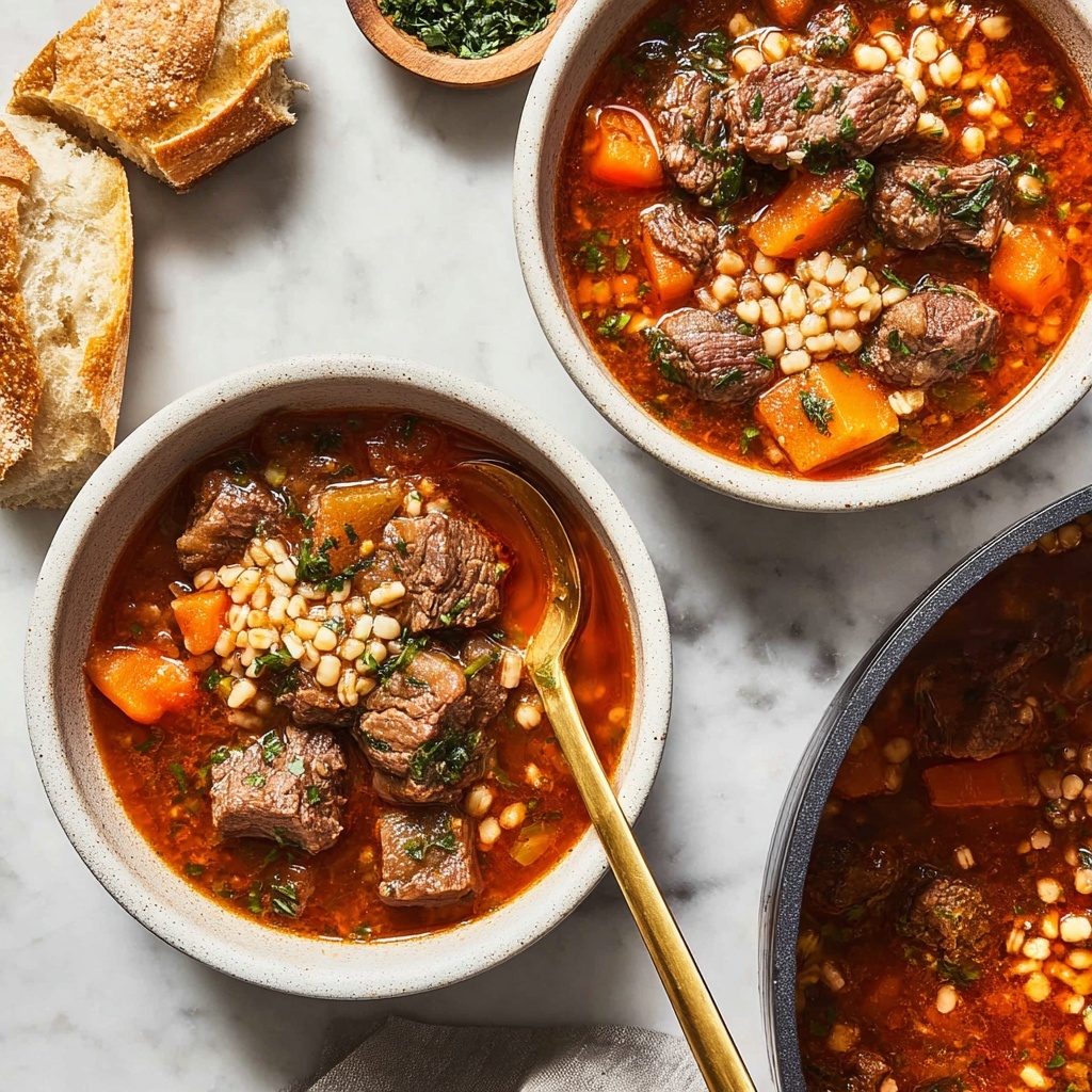 Hearty Beef and Barley Soup Recipe - Recipe Image