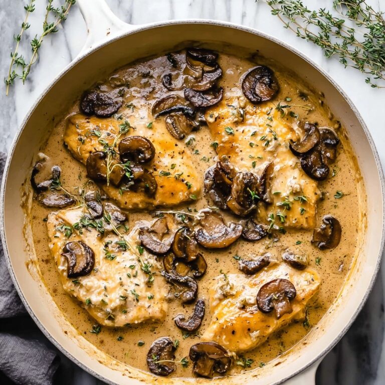 Creamy Mushroom Chicken Recipe
