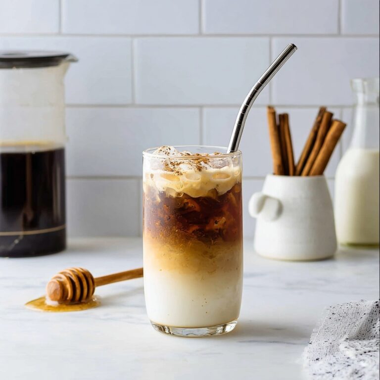 Iced Honey Cinnamon Latte Recipe
