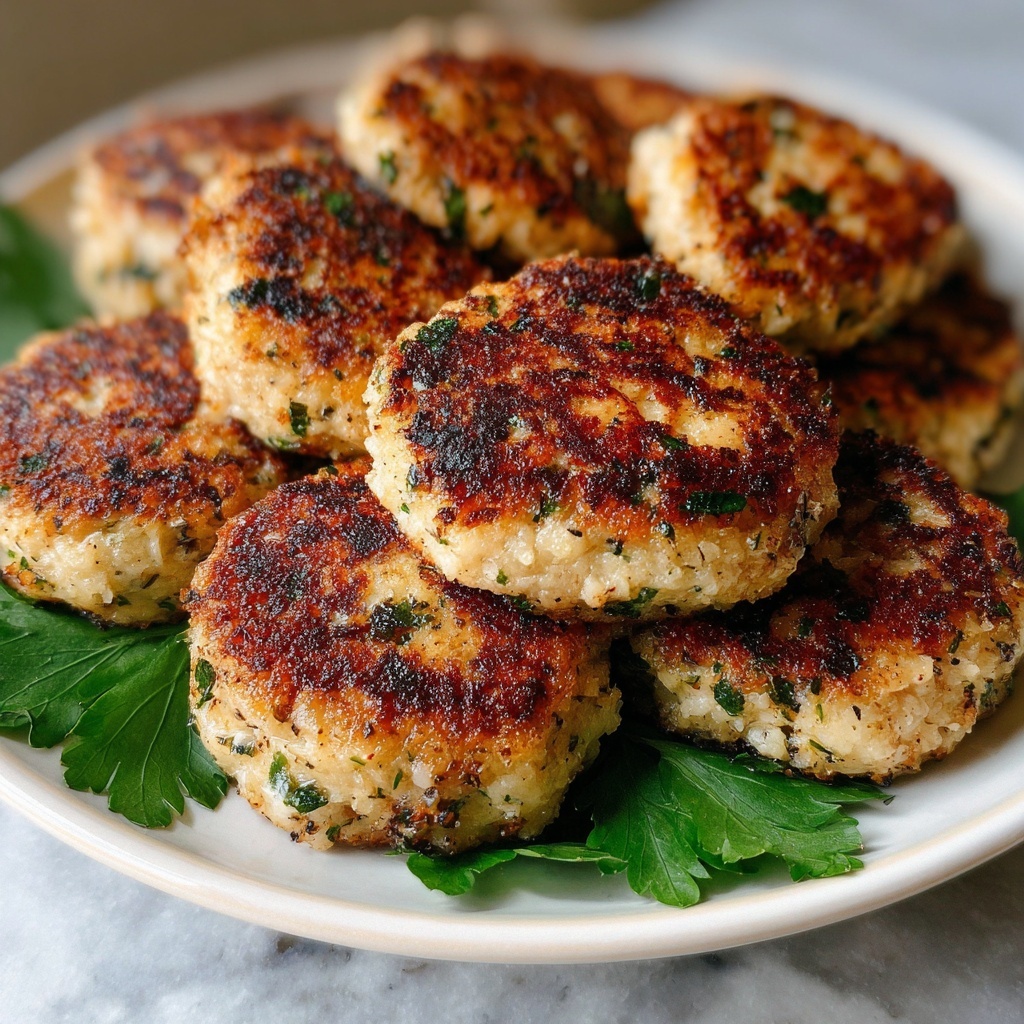 Crispy Chicken Cakes Recipe - Recipe Image