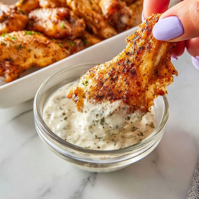 Creamy Herb Dipping Sauce for Chicken Wings Recipe