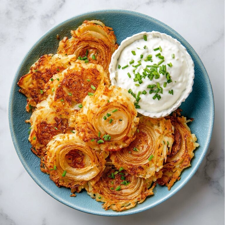Oven-Baked Parmesan Onion Ring Chips Recipe