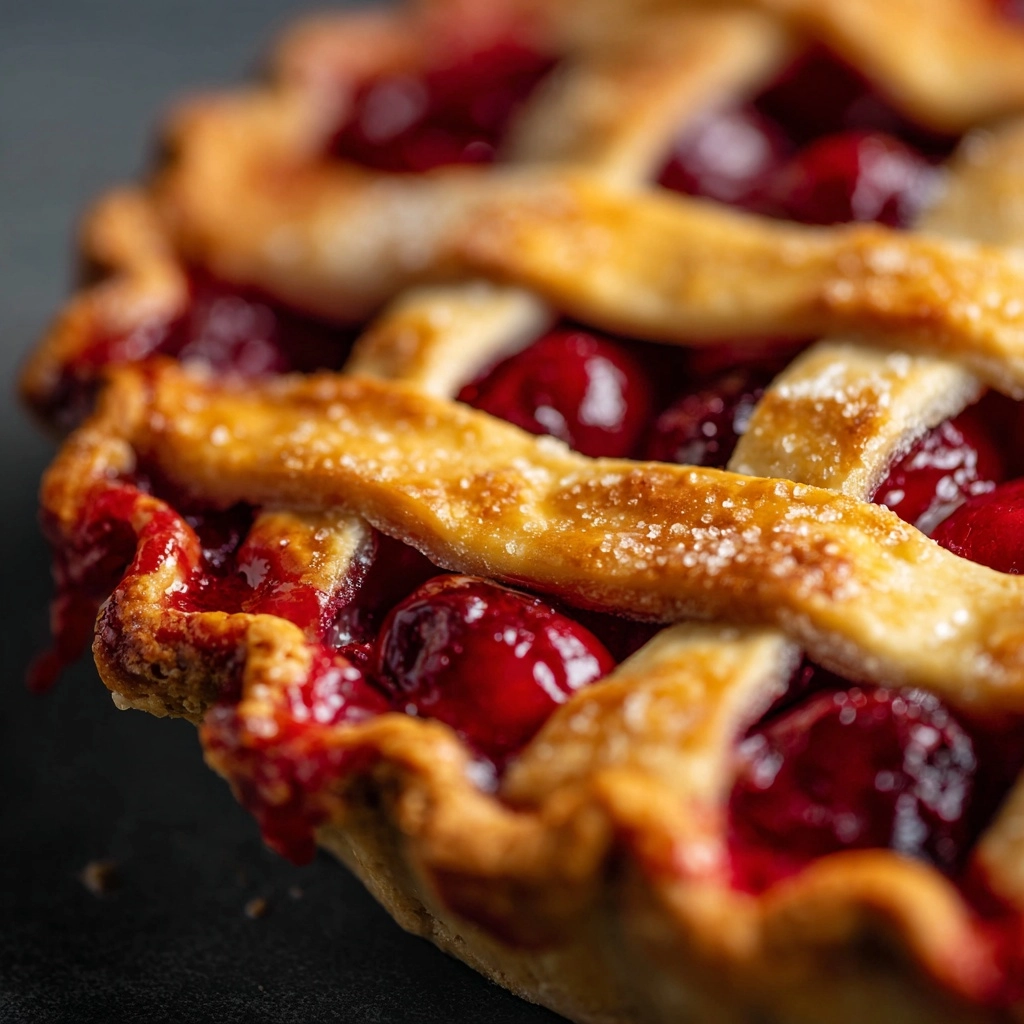 Homemade Cherry Pie Recipe - Recipe Image