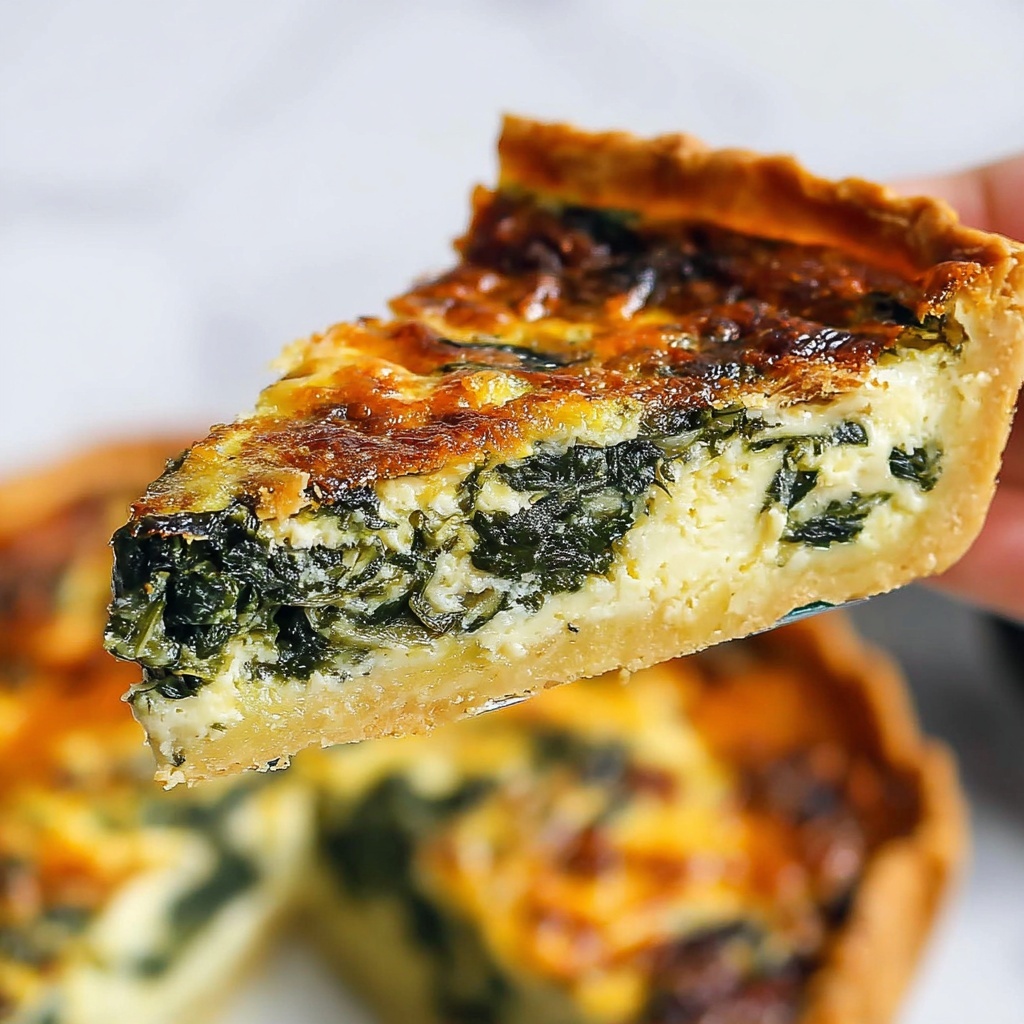 Spinach Quiche Recipe - Recipe Image