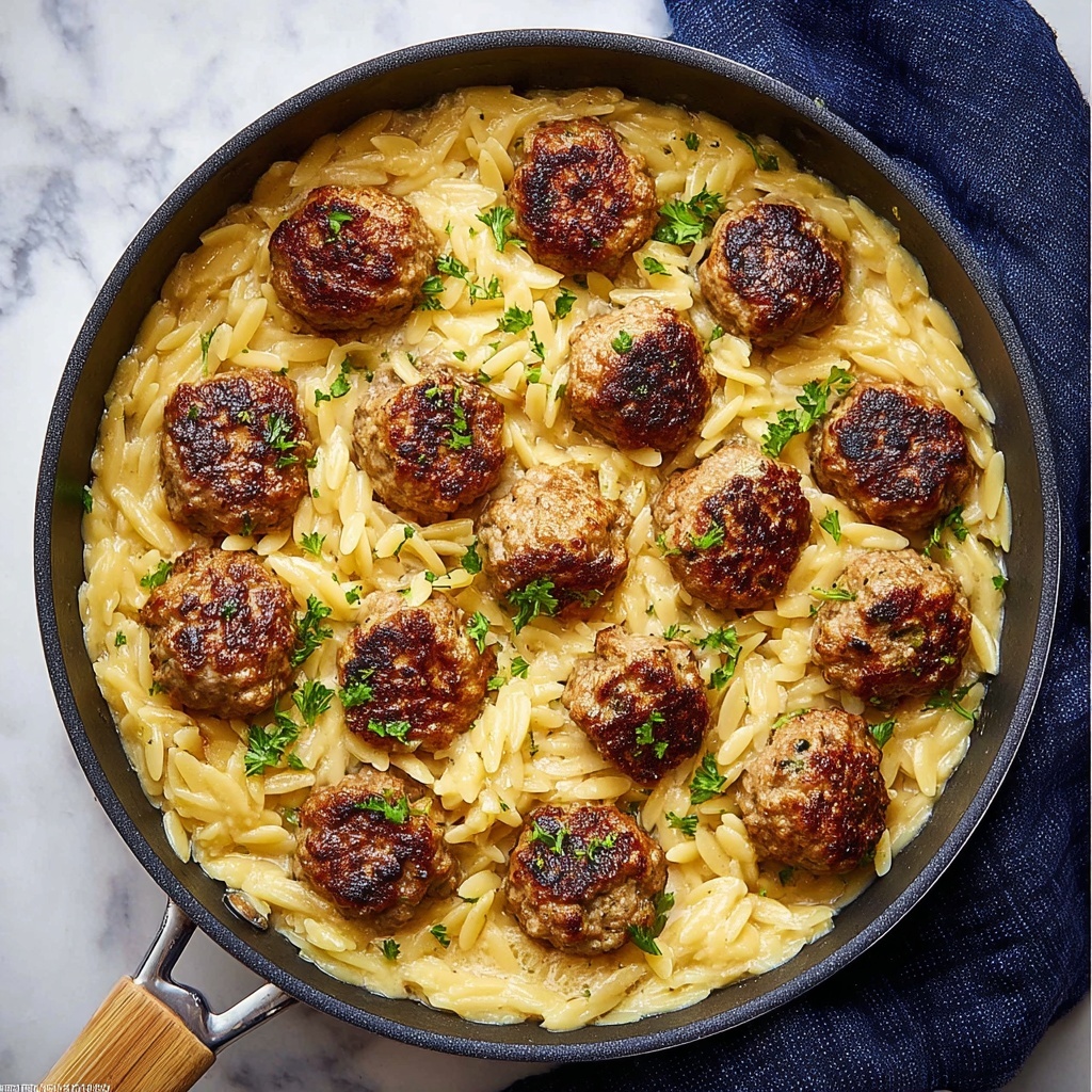 One Pan Chicken Meatballs in Marinara with Mozzarella Recipe - Recipe Image