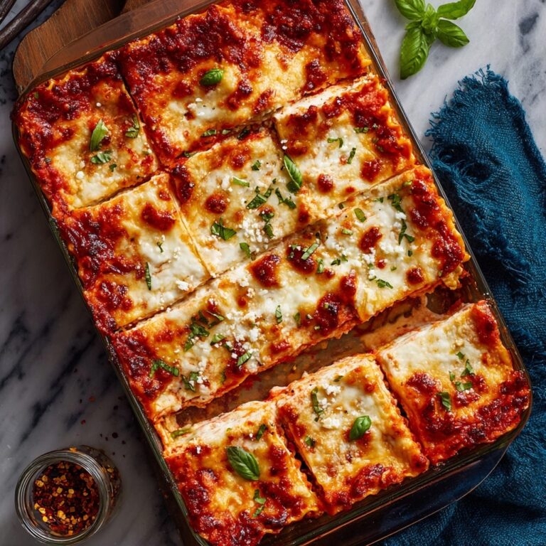 Christmas Roasted Vegetable Lasagna Recipe