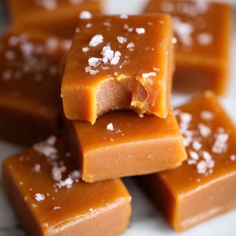 Soft Homemade Caramels Recipe