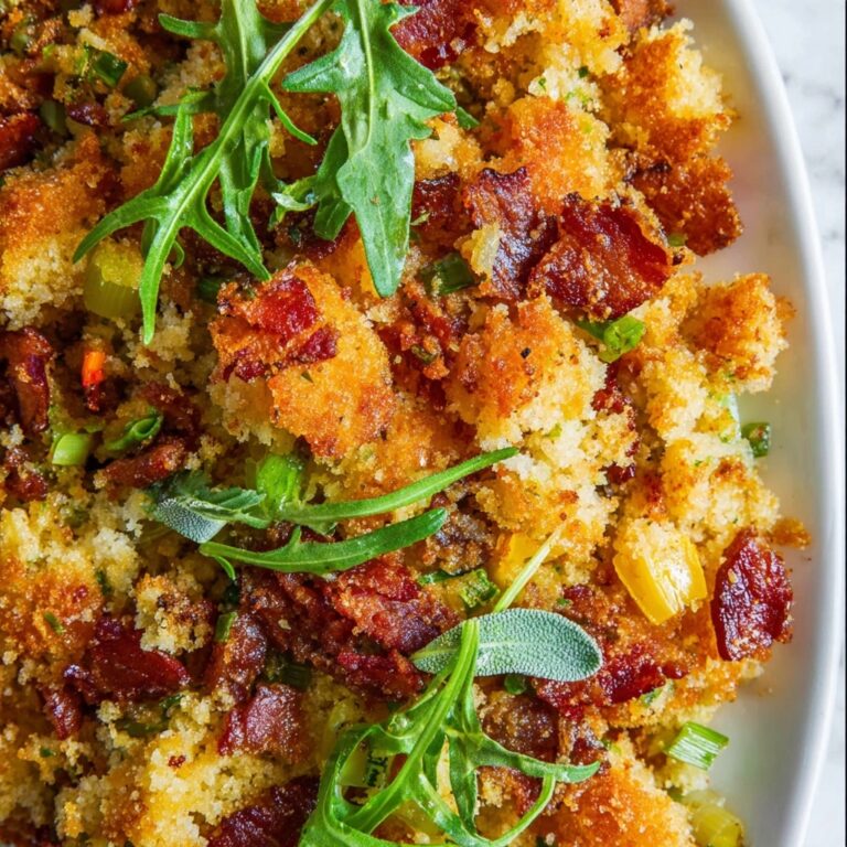 Bacon Cornbread Stuffing Recipe