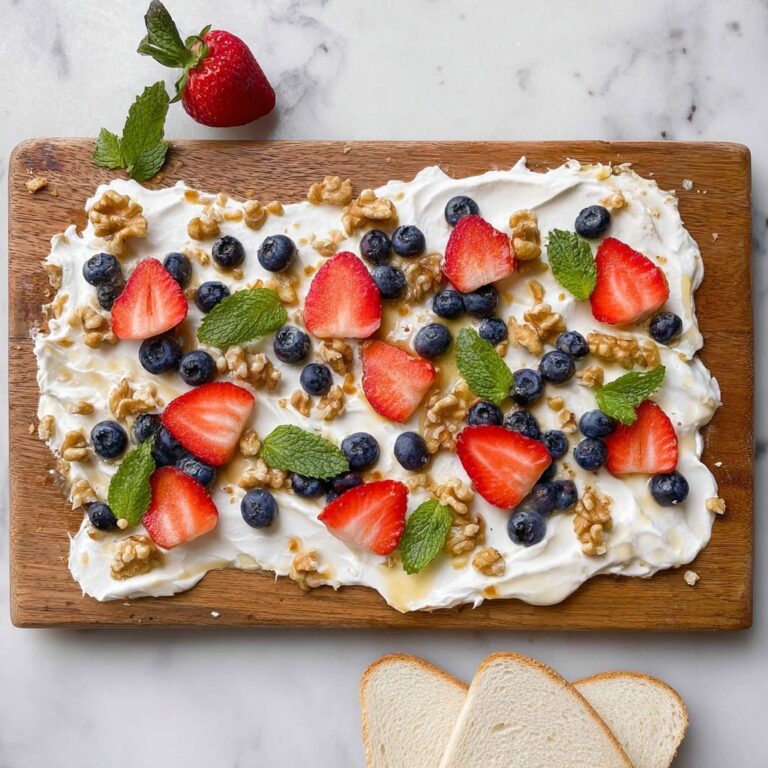 Butter Board with Strawberries, Blueberries, Walnuts, and Honey Recipe