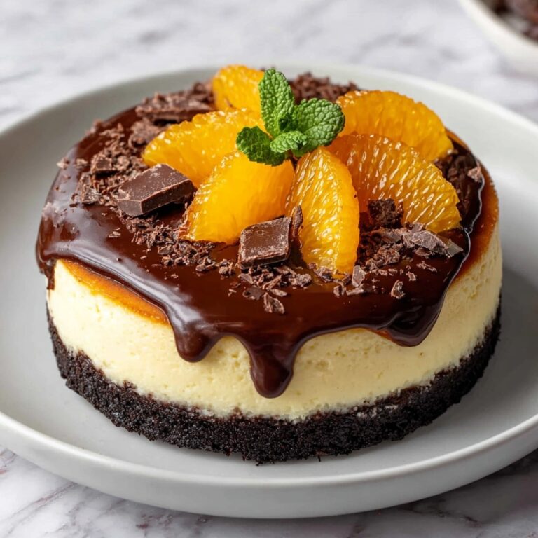 Chocolate Orange Cheesecake Recipe