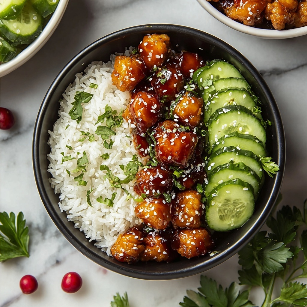 Hot Honey Chicken Bowls Recipe - Recipe Image