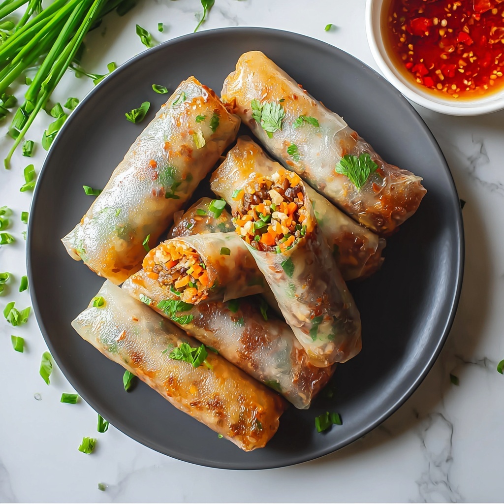 Authentic Chinese Egg Rolls Recipe - Recipe Image