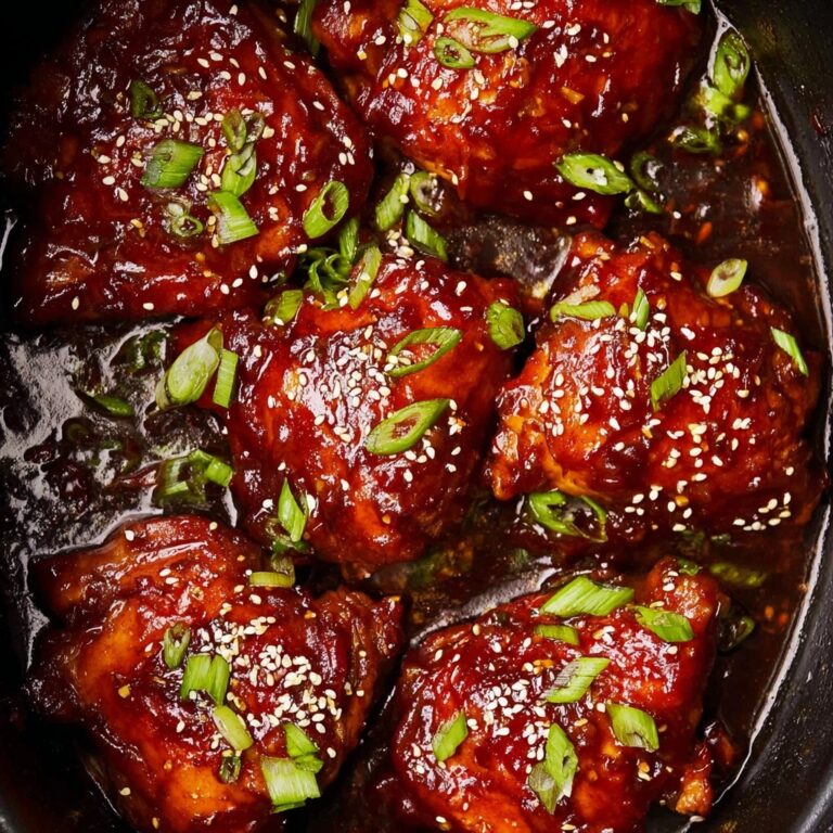 Crock Pot Honey Garlic Chicken Recipe