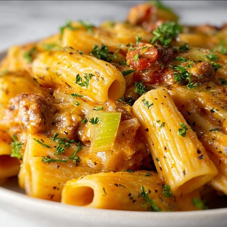 Rotel Pasta Recipe with Velveeta, Ground Chuck, and Cajun Seasoning Recipe