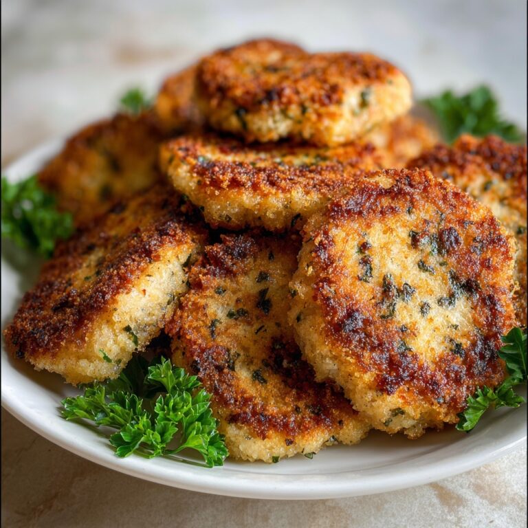 Crispy Chicken Cakes Recipe