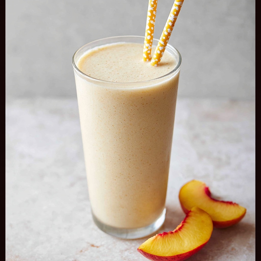 Peach Smoothie Recipe - Recipe Image