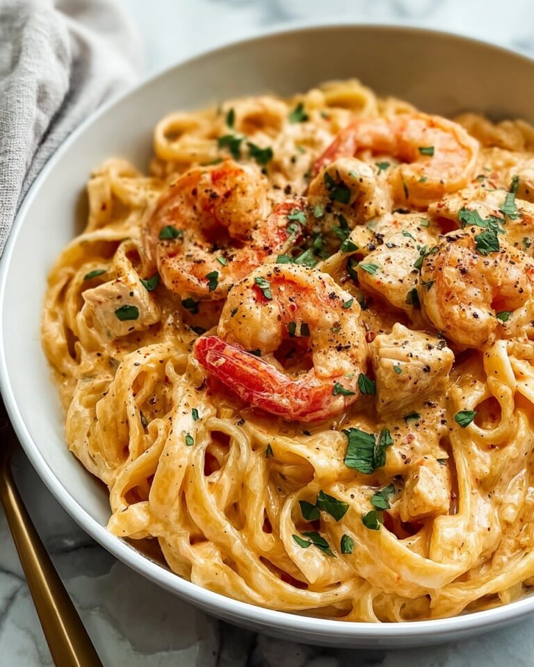 Cajun Chicken and Shrimp Pasta Recipe