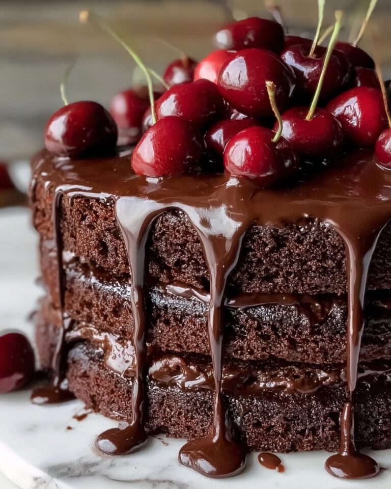 Chocolate Cherry Dr Pepper Cake Recipe