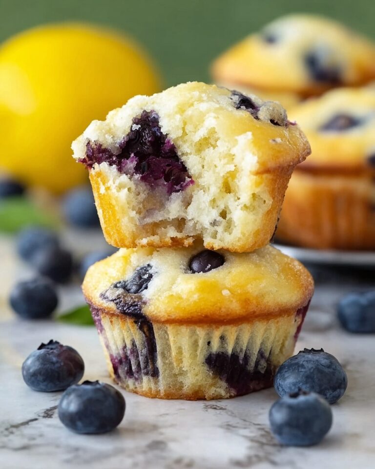 Lemon Blueberry Muffins Recipe